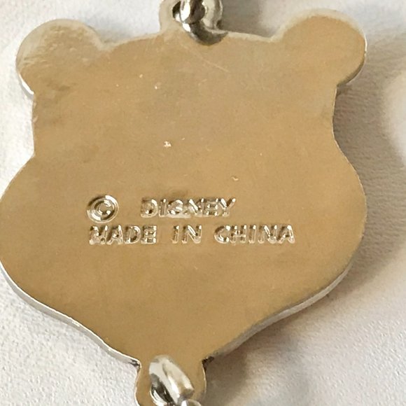 Vintage Disney Winnie The Pooh Zipper Pull Keychain Purse Charm Disneyana - Picture 4 of 6